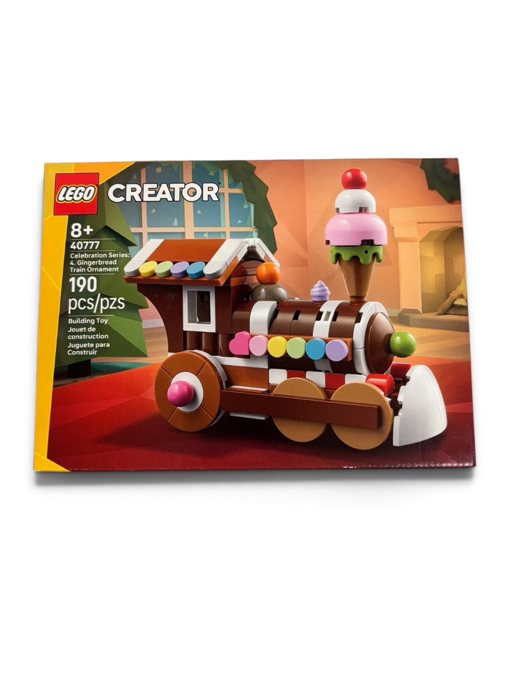 Lego Creator Celebration Series: 4. Gingerbread Train Ornament Set (#40777)